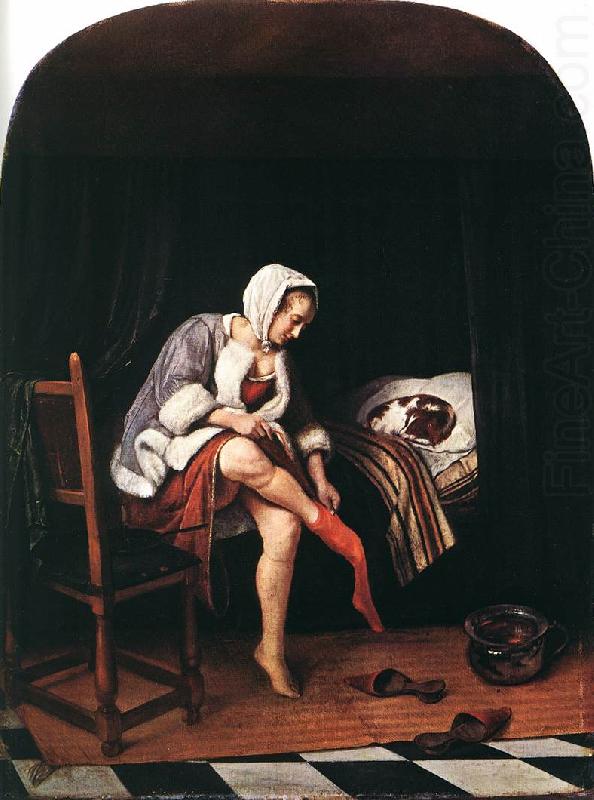 Jan Steen The Morning Toilet china oil painting image